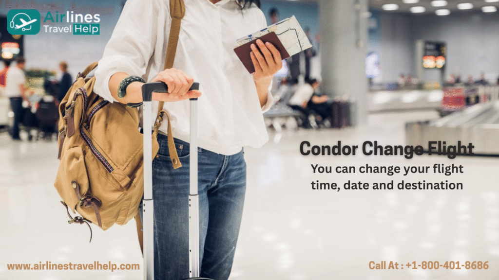 Condor Airlines Change Flight